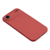 EIDERWOOD iPhone Air Fôret Fleksibelt Plast Deksel - Mørkrød