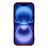 EIDERWOOD iPhone 17 Fôret Fleksibelt Plast Deksel - Mørkrød