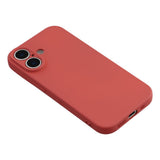 EIDERWOOD iPhone 17 Fôret Fleksibelt Plast Deksel - Mørkrød