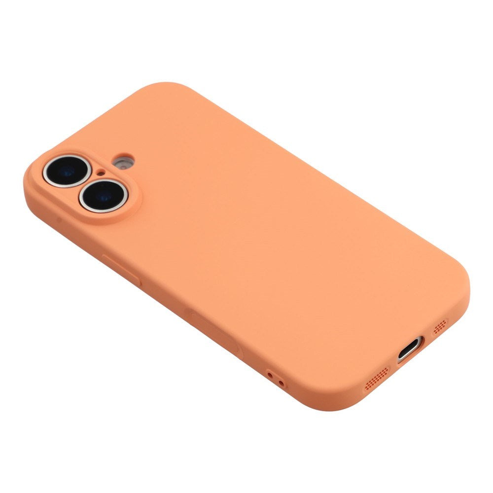 EIDERWOOD iPhone 17 Fôret Fleksibelt Plast Deksel - Oransje