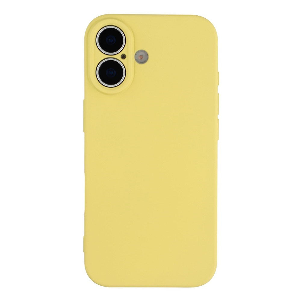 EIDERWOOD iPhone 17 Fôret Fleksibelt Plast Deksel - Gul