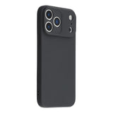 EIDERWOOD iPhone 17 Pro Fôret Fleksibelt Plast Deksel - Svart