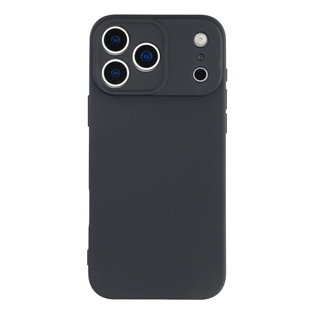 EIDERWOOD iPhone 17 Pro Fôret Fleksibelt Plast Deksel - Svart