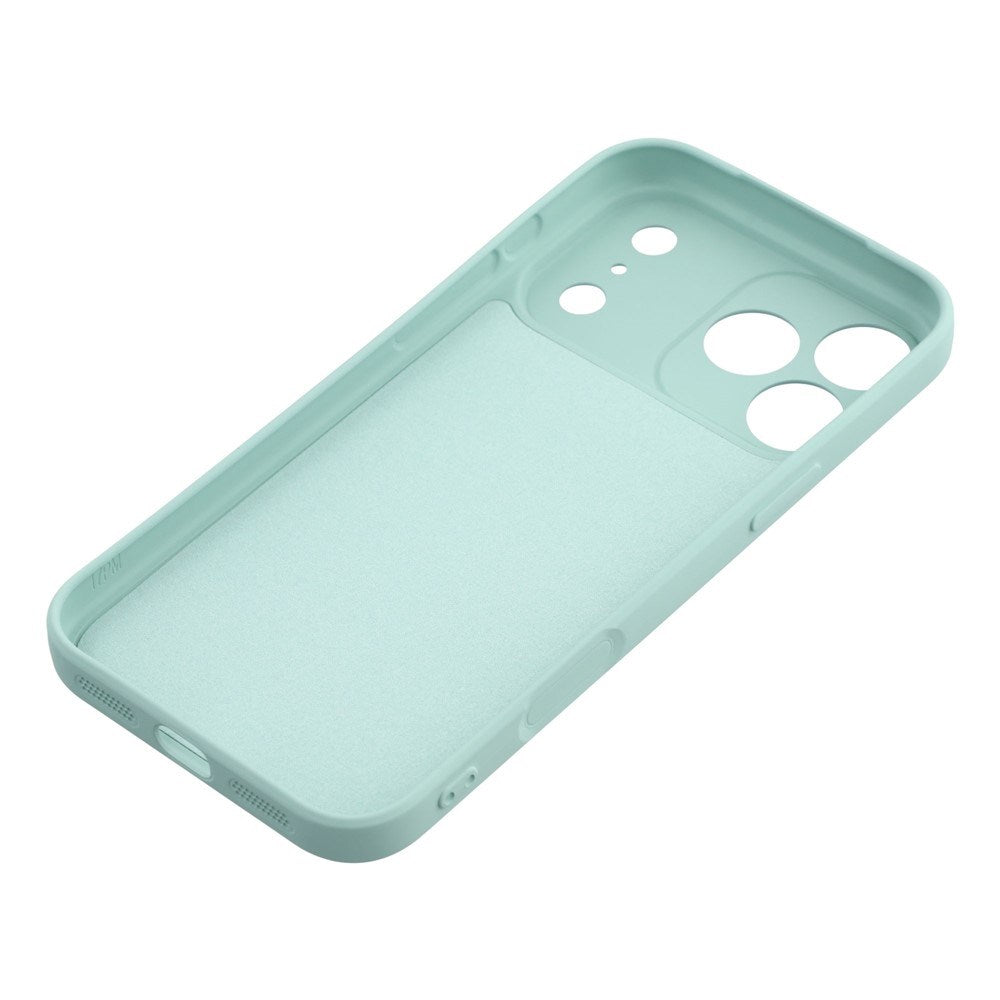 EIDERWOOD iPhone 17 Pro Fôret Fleksibelt Plast Deksel - Turkis