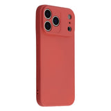 EIDERWOOD iPhone 17 Pro Fôret Fleksibelt Plast Deksel - Mørkrød