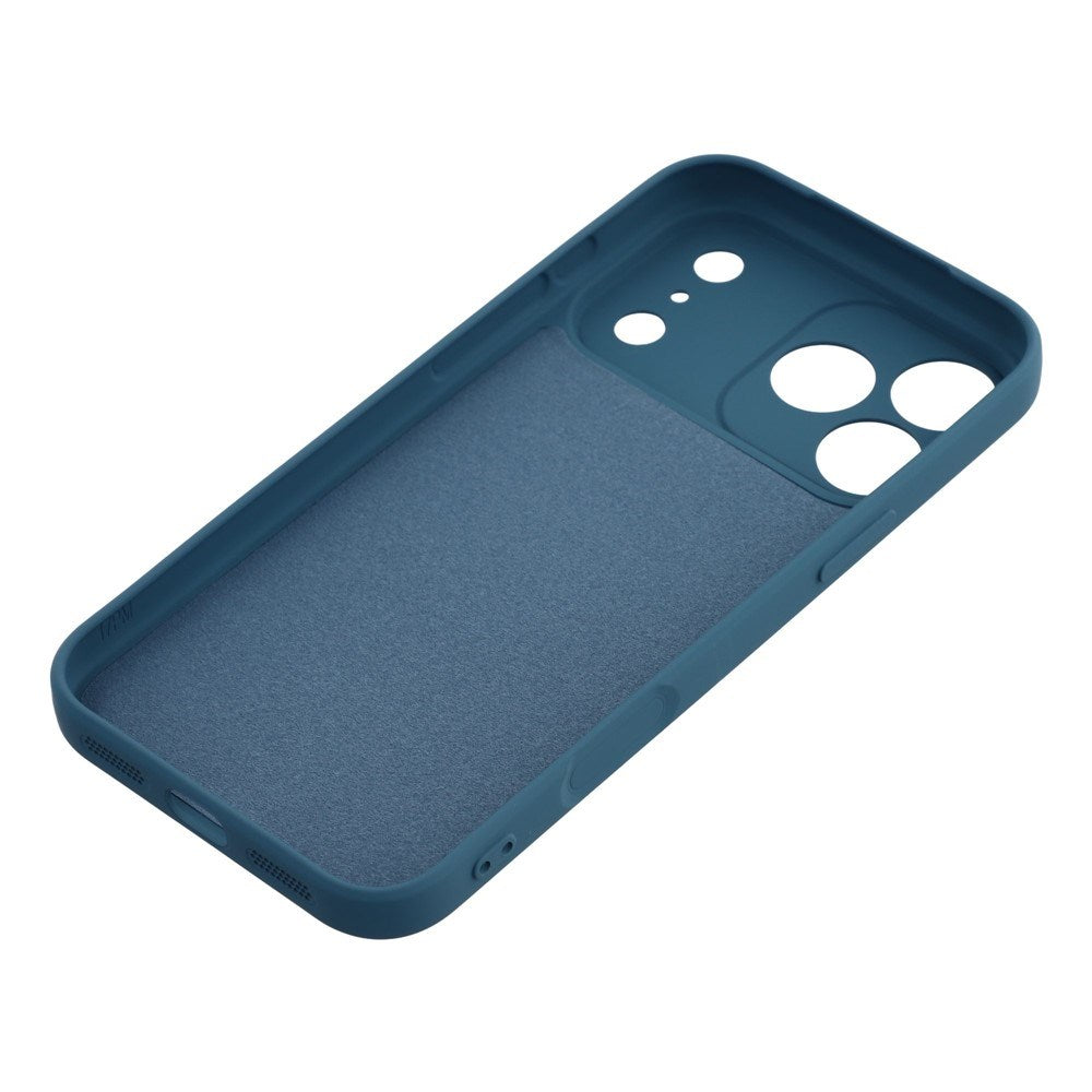 EIDERWOOD iPhone 17 Pro Max Fôret Fleksibelt Plast Deksel - Blå