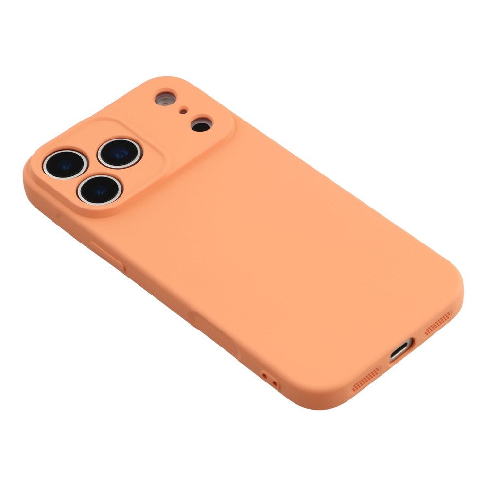 EIDERWOOD iPhone 17 Pro Max Fôret Fleksibelt Plast Deksel - Oransje