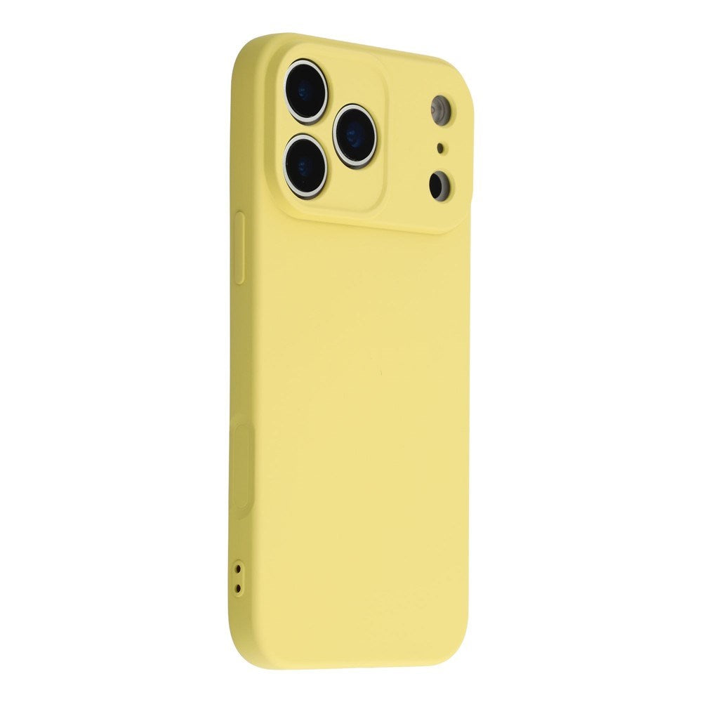 EIDERWOOD iPhone 17 Pro Max Fôret Fleksibelt Plast Deksel - Gul