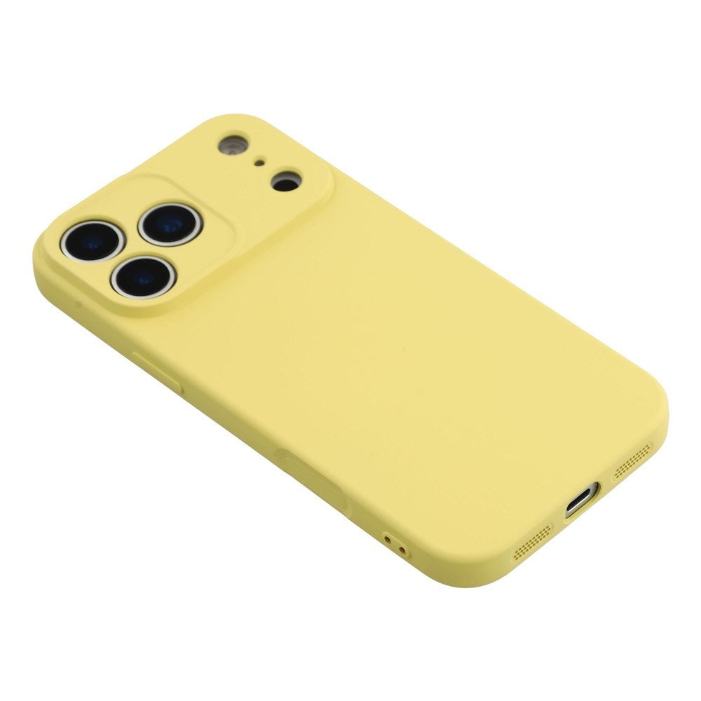 EIDERWOOD iPhone 17 Pro Max Fôret Fleksibelt Plast Deksel - Gul