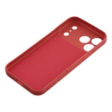 EIDERWOOD iPhone 17 Pro Max Fôret Fleksibelt Plast Deksel - Mørkrød