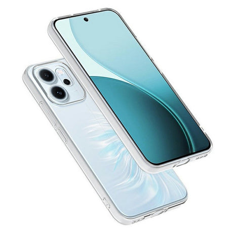 Oppo Reno14 F (5G) EIDERWOOD Fleksibelt Plast Deksel - Gjennomsiktig
