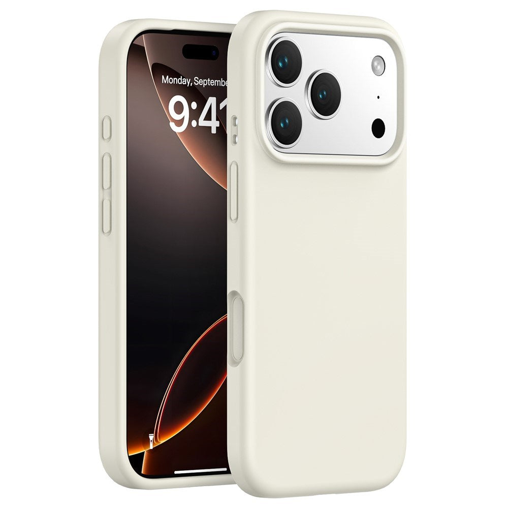 iPhone 18 Pro / 17 Pro EIDERWOOD Silikondeksel - Hvit