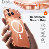 TORRAS iPhone 17 Pro Max Guardian Magnetic Hybrid Deksel - MagSafe Kompatibel - Oransje