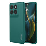 ENKAY Motorola Edge 60 Pro Silikon Deksel - Mørk Grønn