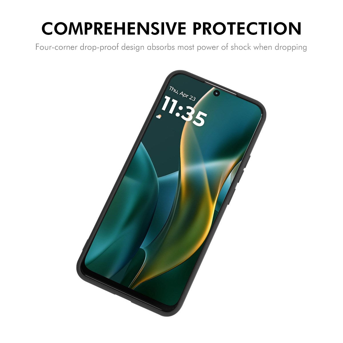 ENKAY Motorola Edge 60 Pro Silikon Deksel - Lys Grønn