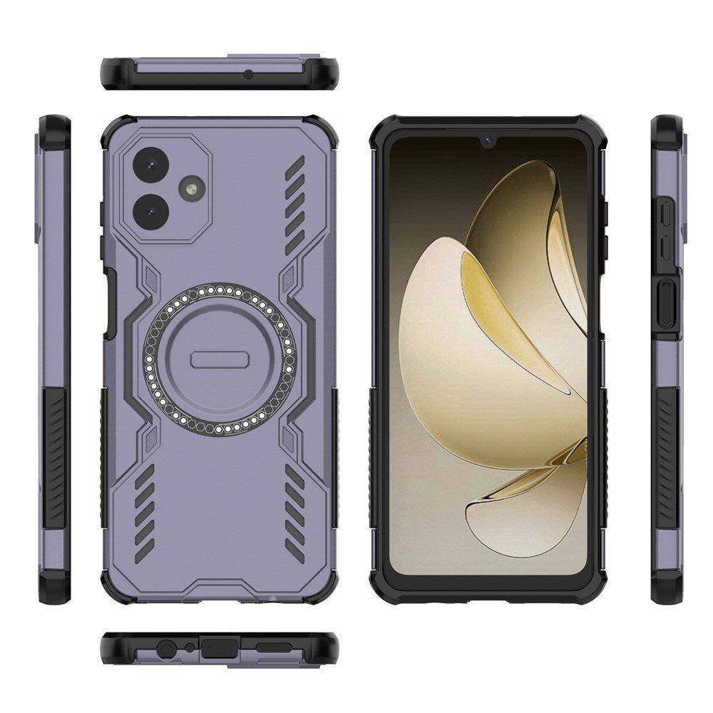 EIDERWOOD Samsung Galaxy A07 Håndverker Deksel m. Varmeavledning - MagSafe Kompatibel - Lilla