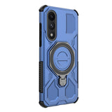 EIDERWOOD OnePlus Nord 5 Hybrid Håndverker Deksel m. Kickstand - MagSafe Kompatibel - Blå