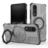 EIDERWOOD OnePlus Nord 5 Hybrid Håndverker Deksel m. Kickstand - MagSafe Kompatibel - Grå