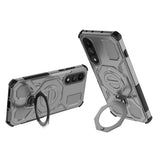 EIDERWOOD OnePlus Nord 5 Hybrid Håndverker Deksel m. Kickstand - MagSafe Kompatibel - Grå