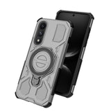 EIDERWOOD OnePlus Nord 5 Hybrid Håndverker Deksel m. Kickstand - MagSafe Kompatibel - Grå