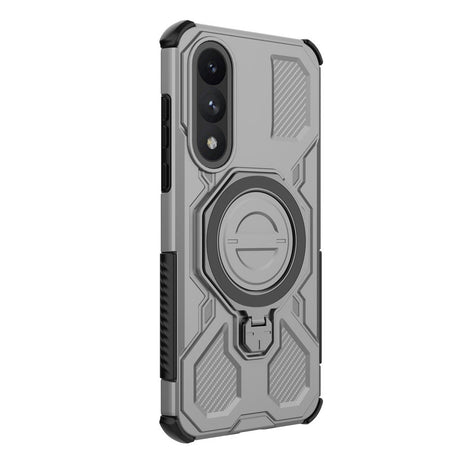 EIDERWOOD OnePlus Nord 5 Hybrid Håndverker Deksel m. Kickstand - MagSafe Kompatibel - Grå