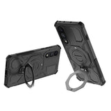 EIDERWOOD OnePlus Nord 5 Hybrid Håndverker Deksel m. Kickstand - MagSafe Kompatibel - Svart