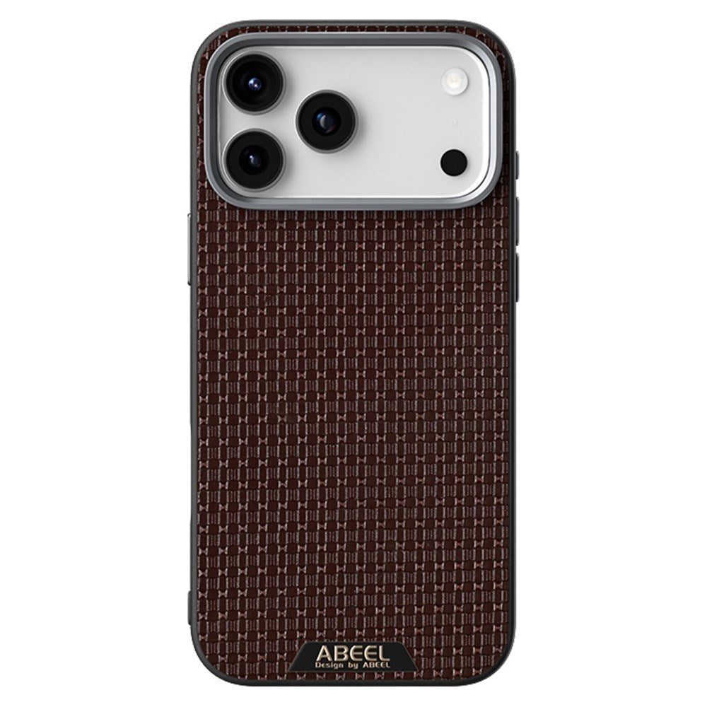 iPhone 18 Pro / 17 Pro ABEEL Hybrid Deksel - MagSafe Kompatibel - Brun