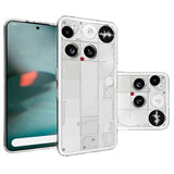 Nothing Phone (3) EIDERWOOD Slim Plast Deksel - Gjennomsiktig