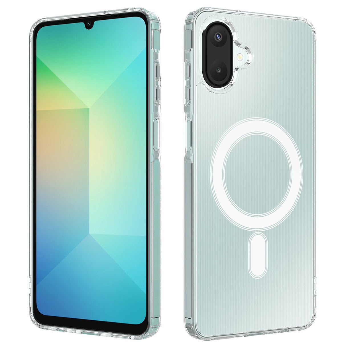 EIDERWOOD Samsung Galaxy A07 Hybrid Plast Deksel - MagSafe Kompatibel - Gjennomsiktig