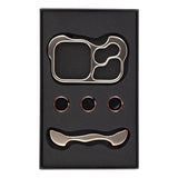 iPhone 17 Pro Todelt Metall Bumper Deksel - Gull