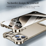 iPhone 17 Pro Todelt Metall Bumper Deksel - Gull