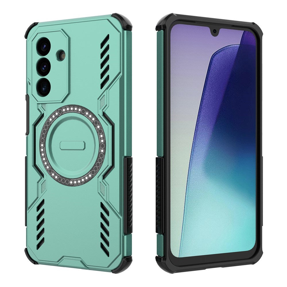 EIDERWOOD Samsung Galaxy A17 (5G) Håndverker Deksel med Varmeavledning - MagSafe Kompatibel - Grønn