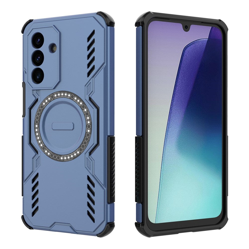 EIDERWOOD Samsung Galaxy A17 (5G) Håndverker Deksel med Varmeavledning - MagSafe Kompatibel - Blå