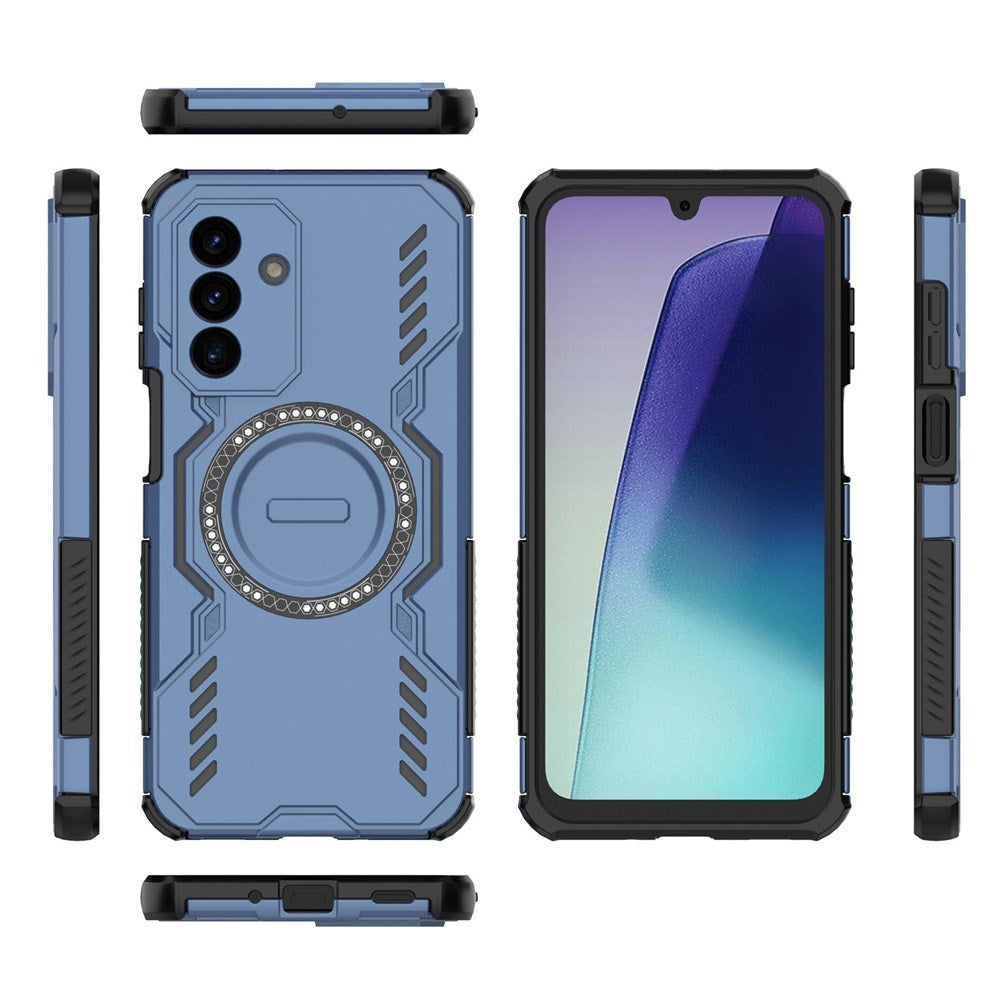 EIDERWOOD Samsung Galaxy A17 (5G) Håndverker Deksel med Varmeavledning - MagSafe Kompatibel - Blå