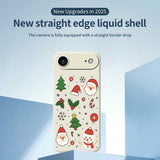 EIDERWOOD iPhone Air Jule Deksel - Fleksibel Plast - Julemotiver / Beige
