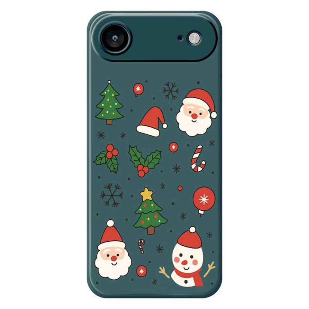 EIDERWOOD iPhone Air Jule Deksel - Fleksibel Plast - Julemotiver / Grønn
