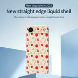 EIDERWOOD iPhone Air Jule Deksel - Fleksibel Plast - Julegodteri / Beige