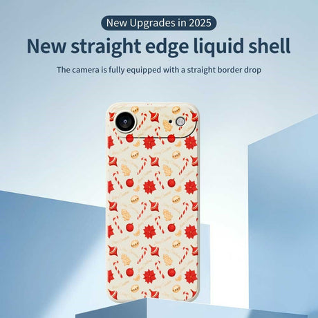 EIDERWOOD iPhone Air Jule Deksel - Fleksibel Plast - Julegodteri / Svart