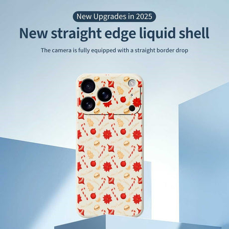 EIDERWOOD iPhone 17 Pro Max Jule Deksel - Fleksibel Plast - Julegodteri / Lilla