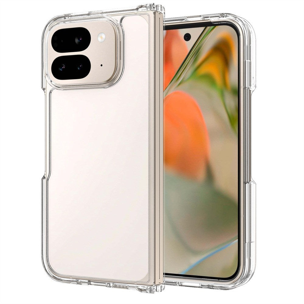 EIDERWOOD Google Pixel 10 Pro Fold Hybrid Plast Deksel - Gjennomsiktig