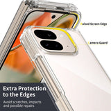 EIDERWOOD Google Pixel 10 Pro Fold Hybrid Plast Deksel - Gjennomsiktig
