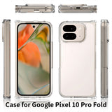 EIDERWOOD Google Pixel 10 Pro Fold Hybrid Plast Deksel - Gjennomsiktig