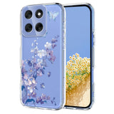 EIDERWOOD Motorola Moto G86 Fleksibelt Plast Deksel m. Print - Fiolett