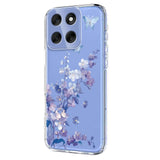 EIDERWOOD Motorola Moto G86 Fleksibelt Plast Deksel m. Print - Fiolett