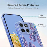 EIDERWOOD Motorola Moto G86 Fleksibelt Plast Deksel m. Print - Lavendel