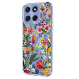 EIDERWOOD Motorola Moto G56 Fleksibelt Plast Deksel med Blomstermotiv - Gjennomsiktig / Liljer