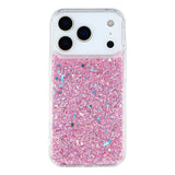 EIDERWOOD iPhone 17 Pro Glitter Deksel - Rosa