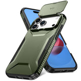 iPhone 18 Pro Max / 17 Pro Max EIDERWOOD Hybrid Plast Deksel m. Cam Slider - Grønn