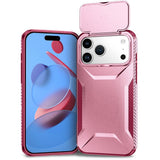 iPhone 18 Pro Max / 17 Pro Max EIDERWOOD Hybrid Plast Deksel m. Cam Slider - Rosa