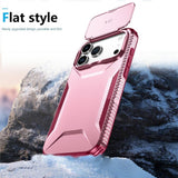 iPhone 18 Pro Max / 17 Pro Max EIDERWOOD Hybrid Plast Deksel m. Cam Slider - Rosa